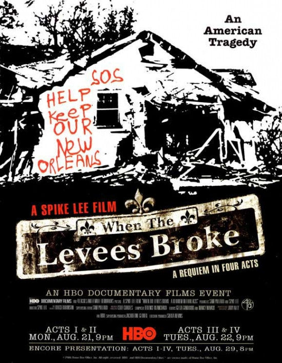 When the Levees Broke Movie Poster Print - 27x40