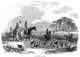 Hare Hunting: The Meet Fine Art Print - Wood Engraving (1851)