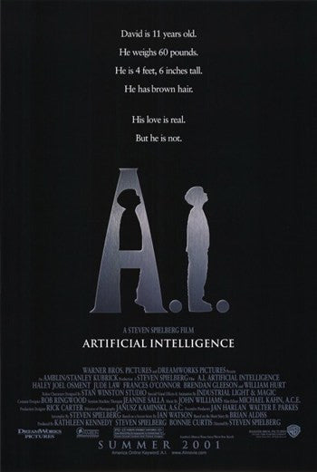 I Artificial Intelligence Movie Poster - 11x17 Print