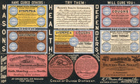 Vintage Patent Medicine Advertisement Print - Mason's Pills & Creams