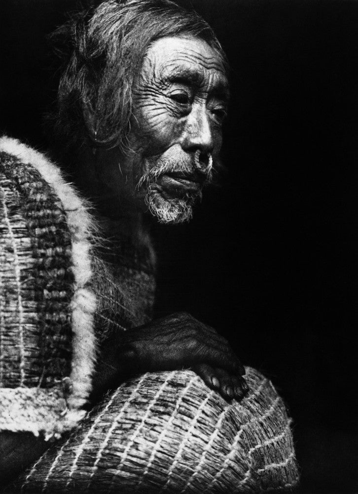 Koskimo Man Fine Art Print - Native American Photography by Edward S. Curtis