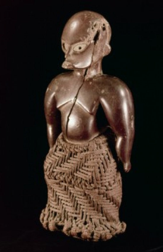 Ancestor Statue Bound in Sennit Hawaiian Art Fine Art Print