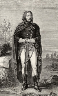 Louis Lazare Hoche Fine Art Print - French General from the Revolutionary Wars