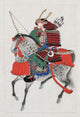 Samurai on Horseback Fine Art Print - Military Arts Series