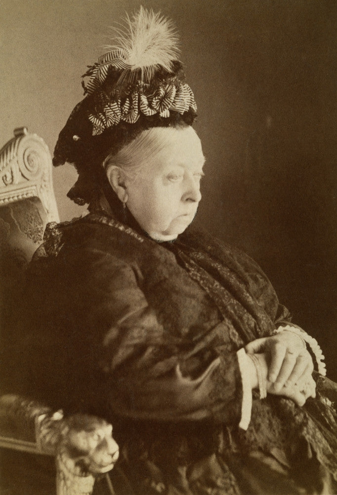 Queen Victoria of England - Historical Fine Art Print by Granger Collection