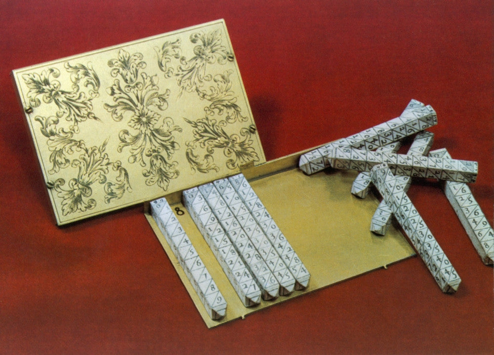 Napier's Bones Fine Art Print - Abacus Design