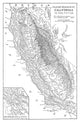 Gold Rush Map of California's Placer Mining Regions - Vintage Engraving Fine Art Print by Granger Collection