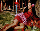 Nancy Kwan - Red Dress and Leis Photo Print