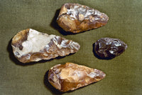 Paleolithic Tools Fine Art Print - Nhand Axes from 200,000 B.C.