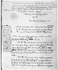 Articles of Confederation Fine Art Print by Granger Collection