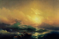 The Ninth Wave Fine Art Print by Ivan Aivazovsky - Tretyakov Gallery