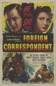 Foreign Correspondent Movie Poster 11x17 | Posterazzi