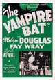 The Vampire Bat Movie Poster Art 1933 - Fine Art Print