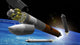 Heavy-Lift Rocket Launch Fine Art Print - Lunar Lander & Departure Stage