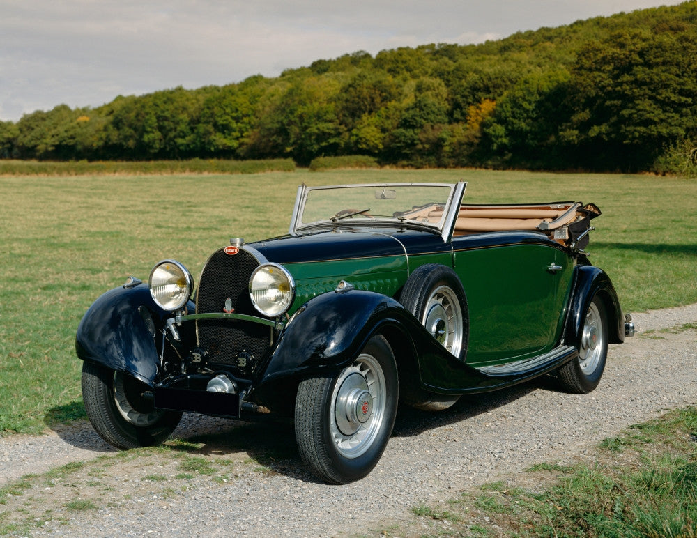 1932 Bugatti Type 49 Drophead Coupe Fine Art Print