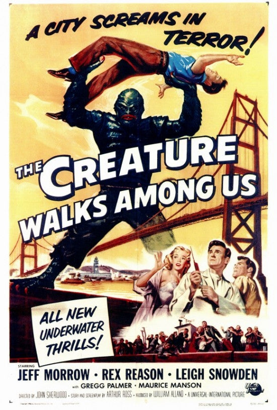 The Creature Walks Among Us Movie Poster Print (27 x 40)