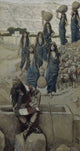 Moses at the Well at Midian Fine Art Print by James J. Tissot