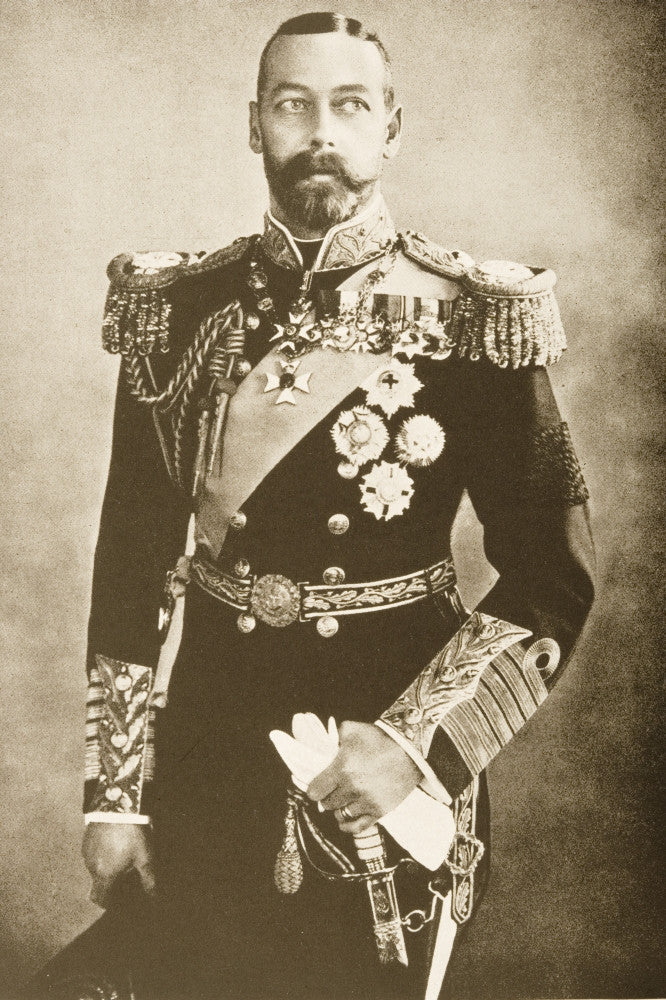 His Majesty King George V Fine Art Print - From a Photograph by Bassano