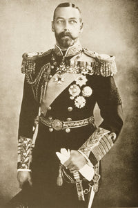 His Majesty King George V Fine Art Print - From a Photograph by Bassano