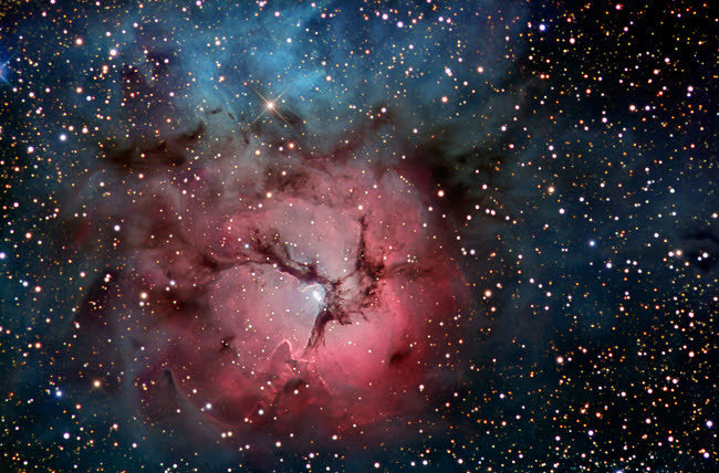 The Trifid Nebula Fine Art Print by R Jay GaBany