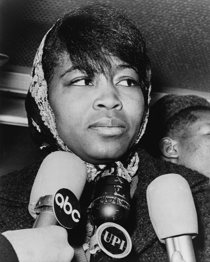 Betty Shabazz History Poster Print by Everett Collection