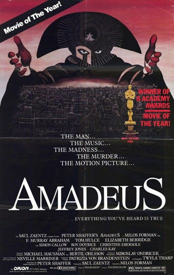 Amadeus Movie Poster Print (11x17) | Posterazzi