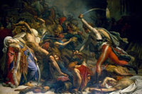 Revolt on Cairo Fine Art Print by Anne-Louis Girodet-Trioson (c. 1798)
