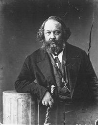 Mikhail Bakunin Fine Art Print - C1863 Photograph by Nadar