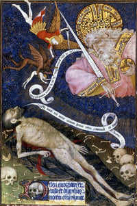 Rohan Book of Hours - Na Dead Man Before God Fine Art Print by Granger Collection