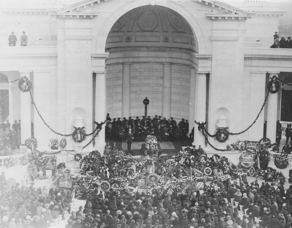 Tomb of the Unknowns: Burial of a World War I Soldier Fine Art Print