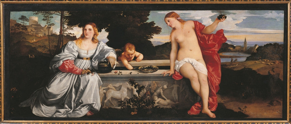 Sacred And Profane Love Fine Art Print | Posterazzi
