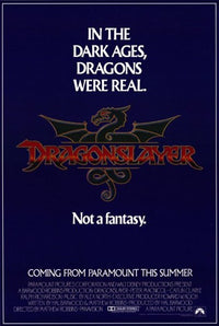 Dragonslayer Movie Poster 11x17 - Classic Fantasy Art