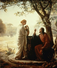 The Woman of Samaria Fine Art Print by Carl Heinrich Bloch