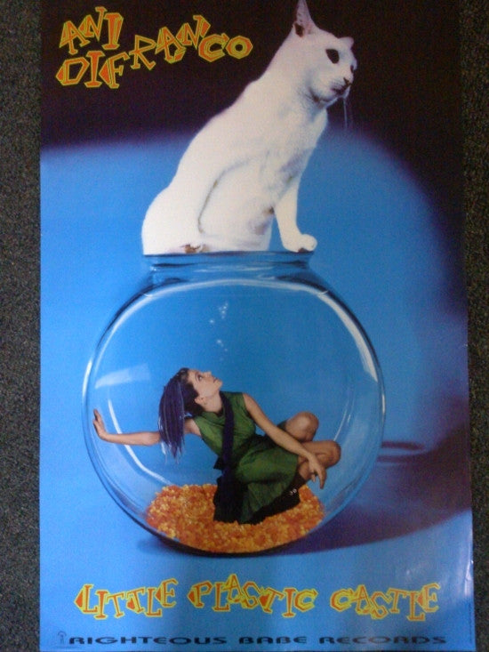 Ani Difranco Little Plastic Castle Fishbowl Rolled Poster