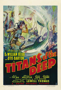 Titans of the Deep Movie Poster Art Print - 1938 Classic