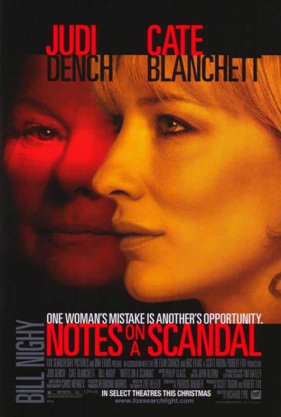 Notes on a Scandal Movie Poster Print (27x40)