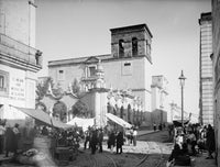 Guadalajara Street Scene, C1890 Fine Art Print by William Henry Jackson
