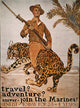 World War I Marine Corps Recruiting Poster by James Montgomery Flagg
