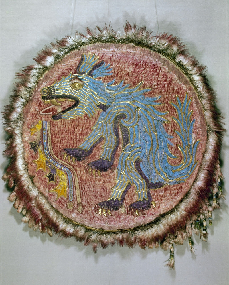 Montezuma II Feathered Shield Fine Art Print by Granger Collection
