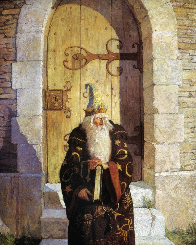 Astrologer Fine Art Print by N.C. Wyeth - 1916