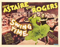Swing Time Movie Poster Masterprint Featuring Ginger Rogers and Fred Astaire (1936)