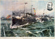 Spanish-American War Battle of Manila Bay Fine Art Print - 1898