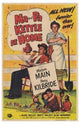 Ma Pa Kettle At Home Movie Poster - 11x17 Print