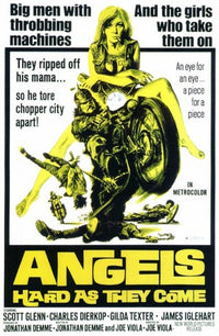 Angels Hard as They Come Movie Poster 11x17