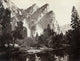 Yosemite: Three Brothers Fine Art Print by Carleton E. Watkins