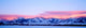 Bridger Mountains Sunset Photo Print by Panoramic Images (37x12)