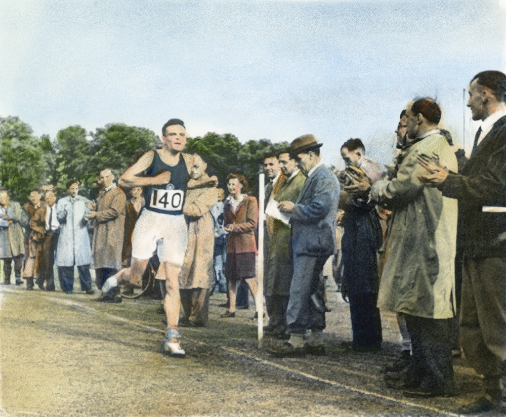 Alan Turing Three-Mile Race Fine Art Print - 1946