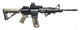 Rock River Arms AR-15 Rifle with Combat Light Poster Print