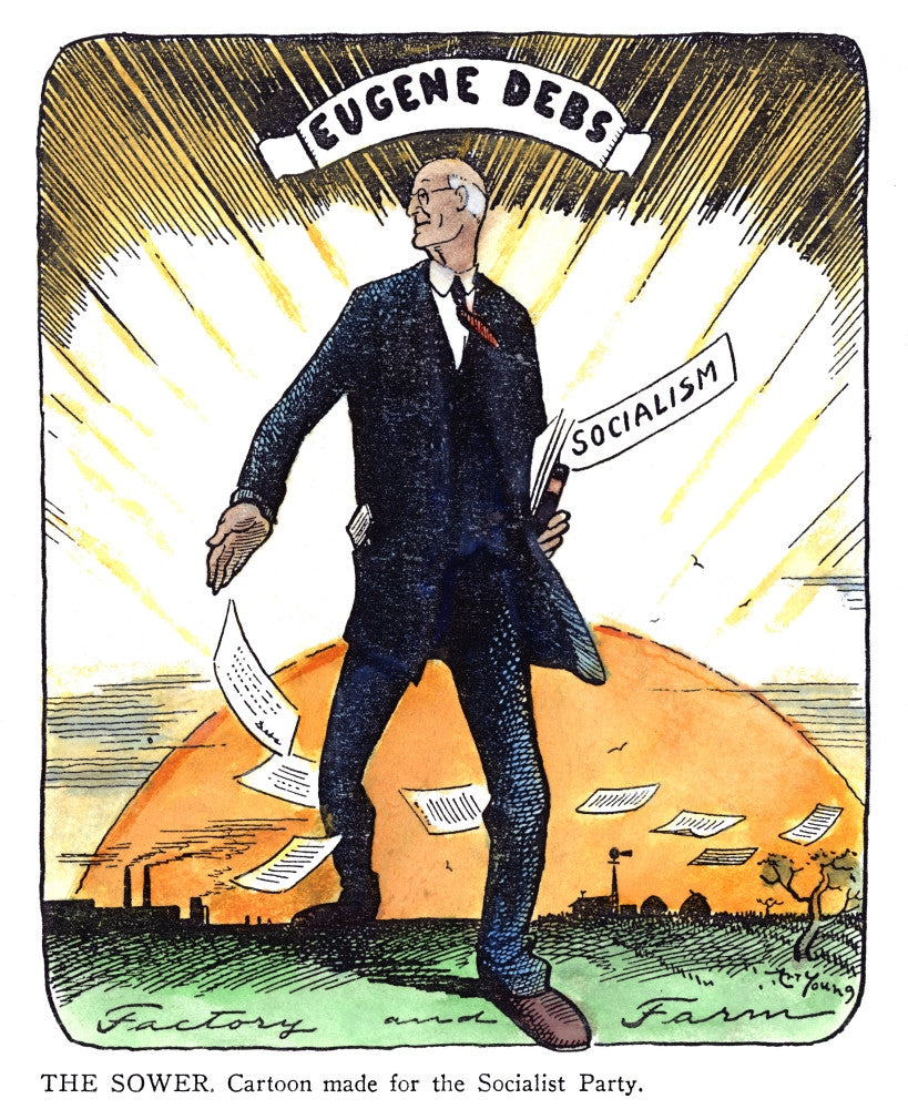 Eugene Debs 'The Sower' Fine Art Print by Art Young