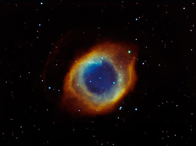 Helix Nebula in Aquarius Fine Art Print by Filipe Alves